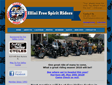 Tablet Screenshot of freespiritriders.com